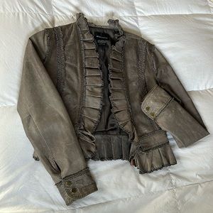 Vintage Genuine Leather Parisian Jacket